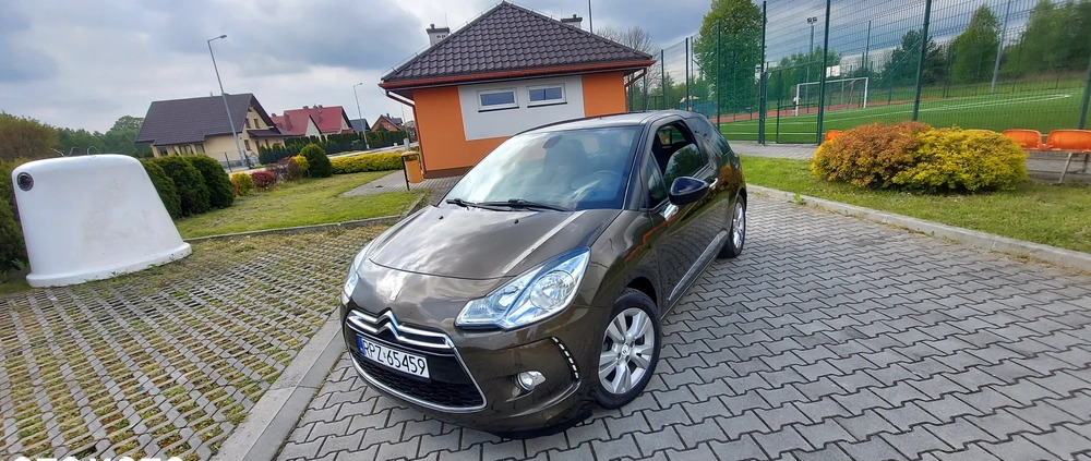 Citroen DS3 cena 25900 przebieg: 121000, rok produkcji 2012 z Świętochłowice małe 301